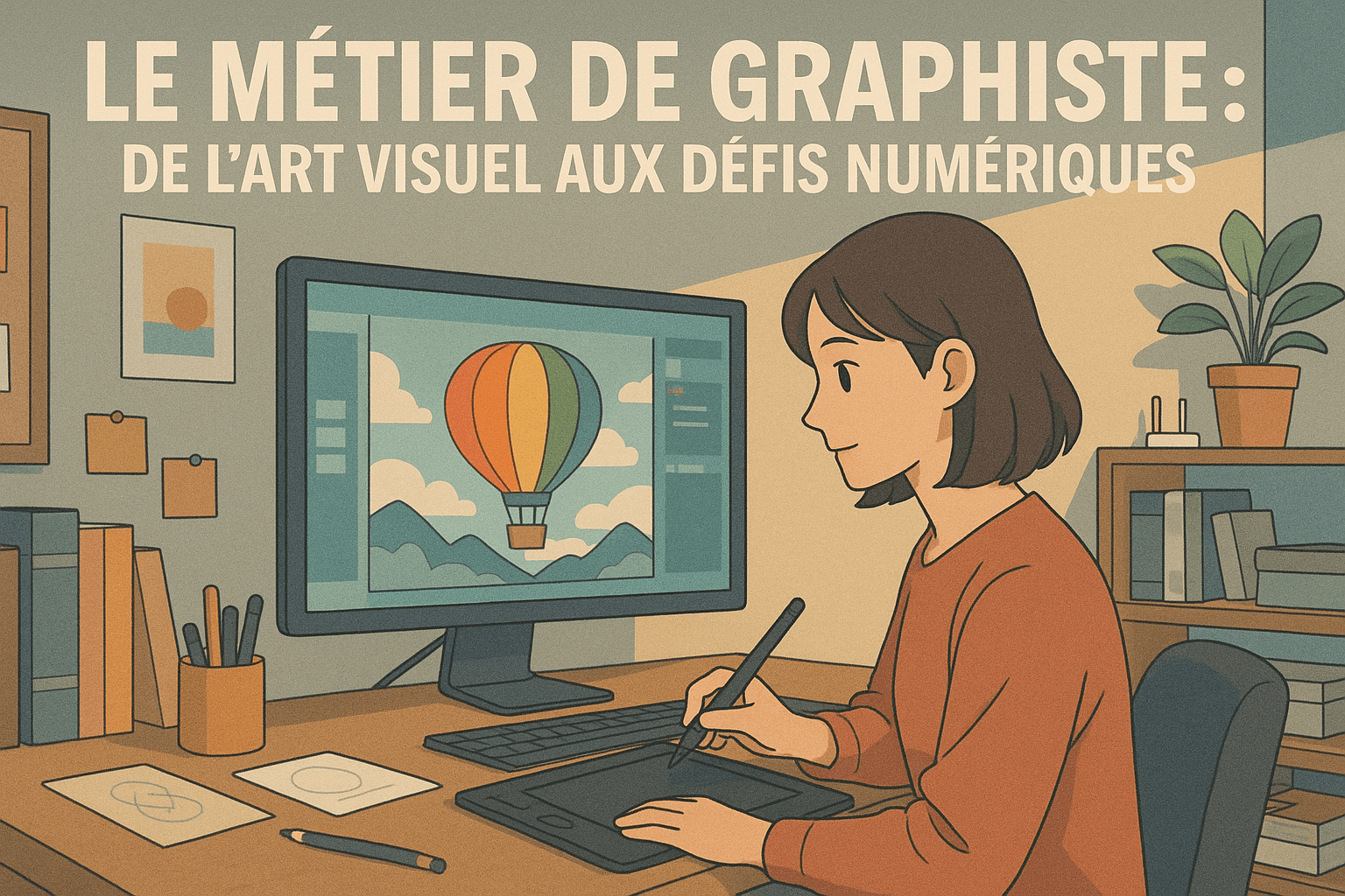 Le métier de graphiste : de l’art visuel aux défis numériques